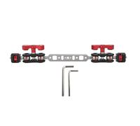 ZMCPODALK Brazo articulado con Doble Cabezal de Bola, Barra de extensión de 12 Pulgadas, Tornillo de 1/4 de Pulgada y Orificio roscado de 3/8 de Pulgada, Soporte para cámara de 4,4 Libras pa