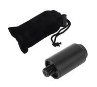 ZMCPODALK Extensión de Taco de Billar de 2 Pulgadas, Extensor de Taco de Snooker de Aluminio, Accesorio de 2 Pulgadas para alargar y añadir Peso con tapón Trasero para un Mejor Control del