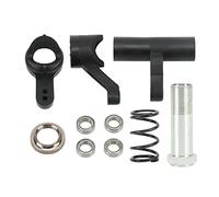 ZMCPODALK Juego de Conjunto de dirección para RC, Grupo de dirección RC Duradero y Resistente al Desgaste para Coches RC ZD Racing a Escala 1/8, Brazos de Palanca de dirección de fácil