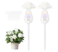 ZMDMAH 2 Piezas Globos de Riego para Plantas Bolas de Riego de Plantas en Forma de Seta Dispositivo Automáticos de Riego Bolas de Riego para Macetas para Plantas de Interior Exterior Balcones