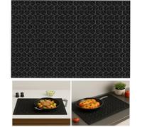 ZMDMAH Alfombrilla Protectora para Cocina de Inducción, 52 x 78 cm Reutilizables Anti-Rasguños Antideslizantes Resistente al Calor Alfombrilla Protectora para Placa Inducción para Placa de Inducción