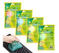 ZMDMAH Gel Limpiador, Gel Limpiador para Teclado, Limpiado Reutilizable Polvo Suciedad Kit Limpieza Coche de Teclado Limpiadors Universal de Polvo para Portátiles Tu Ordenador Móvil Cámaras