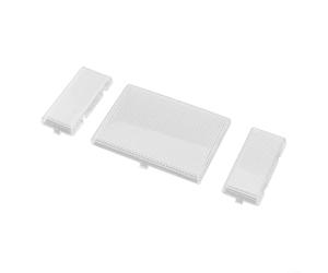 ZMdooreasy 3 piezas de cubierta transparente para lente de luz de cúpula de mapa | para Chevy para SILVERADO para GMC para SIERRA K1500 C2500 K2500 C1500 1988-2000 Pickup Truck Interior Roof Piezas de