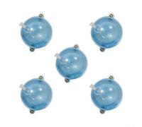 ZMdooreasy 5 flotadores de pesca con forma de bola hueca para pesca de carpas de río, bobinas ajustables inyectadas de agua con inserto de metal, 25/32/40/47 mm, varios tamaños (40 mm)