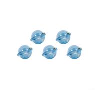 ZMdooreasy 5 flotadores de pesca con forma de bola hueca para pesca de carpas de río, bobinas ajustables inyectadas de agua con inserto de metal, 25/32/40/47 mm, varios tamaños (25 mm)