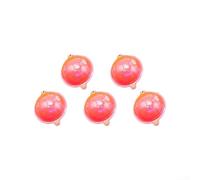 ZMdooreasy 5 flotadores de pesca con forma de bola hueca para pesca de carpas de río, bobinas ajustables inyectadas de agua con inserto de metal, 25/32/40/47 mm, varios tamaños (32 mm)