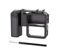 ZMdooreasy Agarre de fotografía urbana para DJI para OSMO para Nano con mecanismo de liberación rápida, mango ergonómico y ligero, diseño de cubierta abatible protectora, pantalla sin obstáculos para