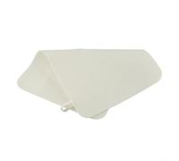 ZMdooreasy Alfombrilla de fieltro para sauna para colocar en bancos de sauna, suelos de ducha y plataformas de sala de vapor con diseño colgante portátil (blanco)