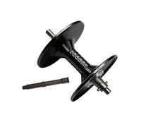 ZMdooreasy Bobina corta y profunda modificada para carrete de cebo Daiwa 26 Air 80, pieza de repuesto de aluminio de aviación con pin fijo, diseño ligero para fundición de largo alcance (acero