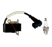 ZMdooreasy Bobina de encendido Paquete de alto voltaje para motosierra MS270 MS280 MS270C MS280C MS270Z Pieza de repuesto 11334001350 Accesorio de chispa (B)