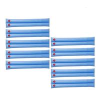 ZMdooreasy Bolsas de agua de PVC resistente de 8 pies con válvulas a prueba de fugas para protección de cubierta de alberca de invierno, compatibles con la mayoría de mangueras de jardín (10 unidades)