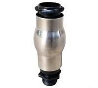 ZMdooreasy Boquilla de fuente de rosca macho G1 Rociador espumoso de chorro de espuma de acero inoxidable para estanque Lago Bomba Agua Característica 15.2cm