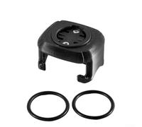 ZMdooreasy Brompton - Soporte de computadora para bicicleta Garmin para Bryton Mio, soporte de vástago de bicicleta ABS impreso en 3D, correa elástica segura para bicicletas plegables de la serie M/S