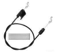 ZMdooreasy Cable de control 946-0957 para Troy-Bilt y para cortacésped CRAFTSMAN, cable del acelerador de 50 pulgadas con extremos en Z, diseño de resorte sin extensión para cortacéspedes de empuje de