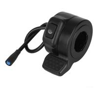 ZMdooreasy Cambio de acelerador de scooter eléctrico para Kukirin S1 Max, reemplazo del controlador de velocidad del pulgar, negro, diseño de agarre cómodo