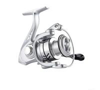 ZMdooreasy Carrete AS-DC 7.1:1 relación de engranaje DC E-Brake 14 kg arrastre carrete de metal izquierda/derecha intercambiable para pesca en el mar del río del lago (modelo AW4000)