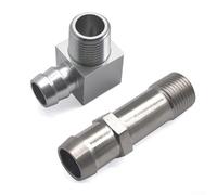 ZMdooreasy Conector de manguera de calentador de 3/4 para bomba de agua de entrada de 5/8 para motores V8 de bloque pequeño que soportan aplicaciones clásicas de coche