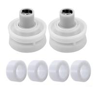 ZMdooreasy Conjunto de polea de transmisión con rodamiento de bolas para Hayward para limpiador robótico TIGERSHARK, para RCX26000 RCX26002 500 Series QC Plus piezas (6 piezas)