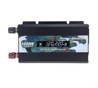 ZMdooreasy Convertidor de coche convenientemente compacto de 1000 W que convierte 12 V CC a 230 V CA; perfecto para viajes por carretera y aventuras de camping