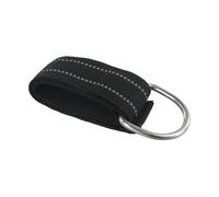 ZMdooreasy Correa de buceo roja de 2,5 x 33 cm, cinta de sujeción ajustable, Negro, Talla única