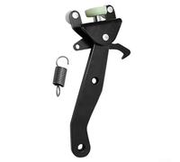 ZMdooreasy Correa de tope limitador de puerta compatible con transportador T5 puerta corredera inferior derecha, montaje de bisagra de guía de rodillo de metal sustituye a 7H0843398 7H0843397F para un