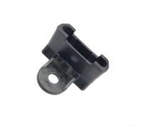 ZMdooreasy Cubierta de gancho de bloqueo de capó compatible con Nissan 370Z para INFINITI Q50 Q60 QX50 G37 M37, pieza de repuesto negra ABS OE 65602-JK00A