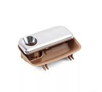 ZMdooreasy Embellecedor de mango de guantera para Porsche, Macan, Cayman, Panamera, Carrera, Boxster, repuesto OEM 95B857095, tapa de almacenamiento interior de policarbonato y ABS, color beige