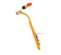 ZMdooreasy Herramienta de aparejo de pesca 4 en 1 con extractor de alambre, pelador de líneas, recortadora de gancho y medidor de longitud de trenza para una configuración precisa de pesca de carpa