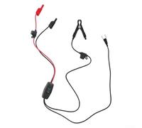 ZMdooreasy Herramienta de medición de drenaje de batería de 12 V para vehículos con contactos de cobre de 4 mm y fusible enchufable de 10 A para diagnósticos de campo