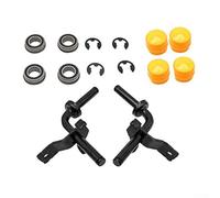 ZMdooreasy Kit de eje de dirección para cortacésped LA100 X110 X120 LA105 LA115 D100 D110, sustituye a GY21049BLE GY22251BLE GY21050BLE GY22252BLE con bujes y