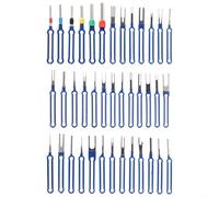 ZMdooreasy Kit de extracción de terminales de alambre fácilmente portátil de 39 piezas, herramientas esenciales para el mantenimiento de automóviles, motocicletas y electrodomésticos