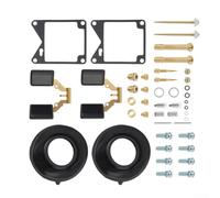 ZMdooreasy Kit de reparación de carburador de 2 juegos compatible con motores XV920 1981 1982 1983, componentes para un flujo de combustible óptimo y restauración de el motor