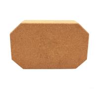 ZMdooreasy Ladrillo de corcho para yoga, bloque de fitness de corcho natural de alta densidad para yoga, pilates y estiramiento, accesorio de ejercicio antideslizante para entrenamientos de gimnasio