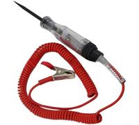 ZMdooreasy Luz de prueba automotriz de 6 V, 12 V, 24 V, probador de voltaje sin contacto con indicador LED para reparación de automóviles, herramienta de diagnóstico eléctrica resistente para sistemas