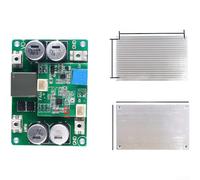 ZMdooreasy Módulo convertidor reductor ajustable CC-CC de 12-55 V a 3-48 V, regulador de voltaje de alta on protección contra sobrecorriente para sistemas de energía alternativos (A)