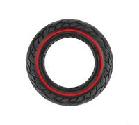 ZMdooreasy Neumático sólido para scooter eléctrico de 10 x 2.5 pulgadas para Kugoo M4 Series, goma de 10 pulgadas para rueda de panal de abeja, accesorio de estructura de disipación de calor (rojo)