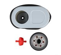 ZMdooreasy Paquete completo de filtro de aceite de aire para cortacésped Cadet y para cortacésped Craftsman, se adapta a motores de 420 CC y más