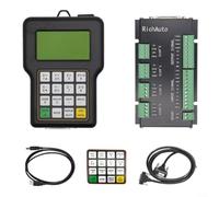 ZMdooreasy Para DSP A11E 3 CNC Control de Movimiento Sistema de Mango Panel Para Máquina de Grabado Con Función de Memoria Multi-Coordinada Control de Alta Resolución Pantalla Digital Y Cables de