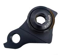 ZMdooreasy Percha de cambio de aleación de aluminio para UDH P1.0 P1.5 P1.75, precisión CNC mecanizada caída trasera compatible con bicicletas Trek y SRAM, 65.5 x 39.1 x 26.8 mm (UDH-M12 x P1.5)