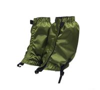 ZMdooreasy Polainas impermeables para senderismo, escalada, esquí, fundas Oxford 420D para piernas de nieve con correa ajustable, protectores de botas para hombres y mujeres, montañismo al aire libre