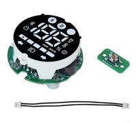 ZMdooreasy Tablero de instrumentos para Xiaomi Scooter con carcasa ABS que admite señales de giro Pantalla y lectura del modo de velocidad