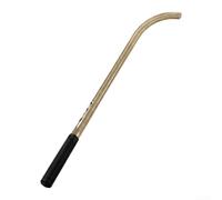 ZMdooreasy Tubo de cebo de pesca para pesca europea de carpas, alimentador de fundición de larga distancia con mango EVA, herramienta de cebo ABS de precisión para entrega precisa, boilie amarillo (50