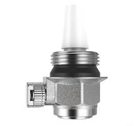 ZMdooreasy Válvula automática de cobre amarillo de la salida de aire con el hilo externo para el uso del radiador en sistemas con la presión de funcionamiento máxima de 10 bar