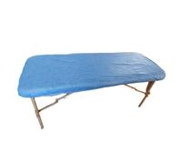 ZMDREAM - Juego de 20 fundas de cama de masaje desechables de 82 x 35 pulgadas, color blanco (azul, 1 unidad)