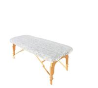ZMDREAM - Sábana bajera ajustable desechable para cama de masaje, 20 unidades, 87 x 30 pulgadas, color blanco