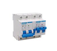 ZMGYF 1PCS 2P+2P MTS Interruptor de Transferencia Manual de Doble Potencia Mini disyuntor de Enclavamiento for el hogar 220V AC 6A-63A 50/60HZ (Size : 2P Plus 2P, Color : 6A)(63a)