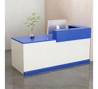 ZMHPLKH Mostrador de recepción mostradores para Tiendas recepciones peluqueria con cajón con Cerradura y Armario de Almacenamiento para Espacios pequeños, Ideal para oficinas, Tiendas y hoteles