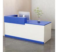 ZMHPLKH Mostrador de recepción mostradores para Tiendas recepciones peluqueria con cajón con Cerradura y Armario de Almacenamiento para Espacios pequeños, Ideal para oficinas, Tiendas y hoteles