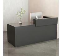 ZMHPLKH Mostrador de recepción mostradores para Tiendas recepciones peluqueria con cajón con Cerradura y Armario de Almacenamiento para Espacios pequeños, Ideal para oficinas, Tiendas y hoteles