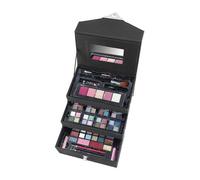 ZMILE Cosmetics Beauty Case Velvety - Maletín cosmético (gris oscuro)